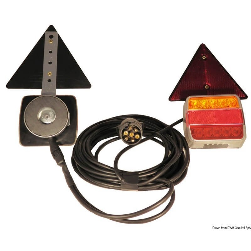 Kit Luces Remolque Magnéticas LED - Nautica Cadiz