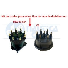 2.- Kit cables de bujía 6 cilindros