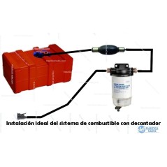 Filtro Decantador Diesel Recmar