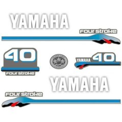 Adhesivos Fueraborda Yamaha Hasta 15-40HP