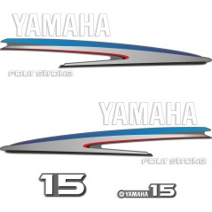 Adhesivos Fueraborda Yamaha Hasta 15-40HP