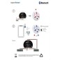 Altavoces Bluetooth 6.5" Sportnav 120w