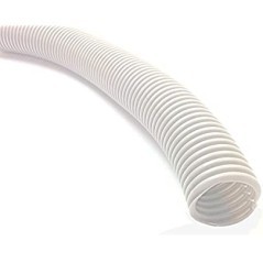Tubo Espiral Cables Blanco