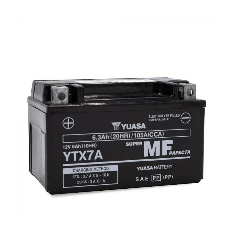 Bateria 6 Ah AGM YTX7A-BS Yuasa