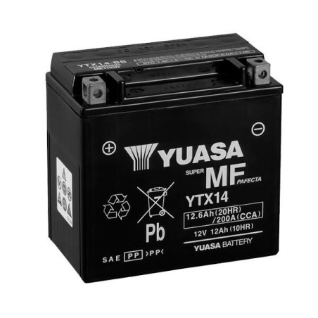 Bateria 14 Ah AGM YTX14-BS Yuasa