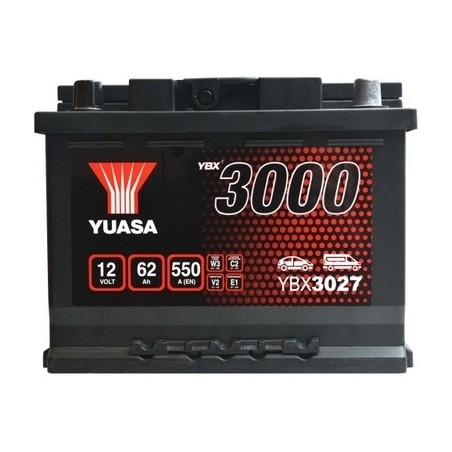 Bateria 62 Ah Yuasa YBX3027