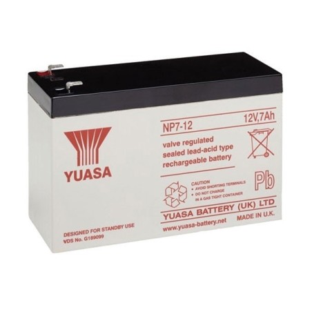 Bateria 7 Ah AGM Yuasa NP7-12