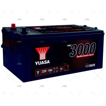 Bateria 220 Ah Yuasa YBX3625