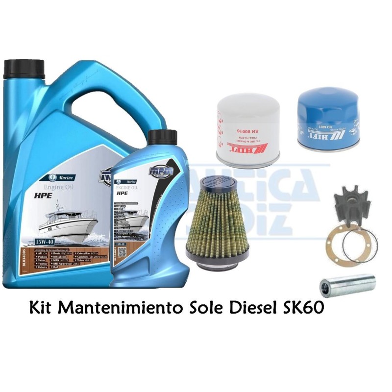 Kit Mantenimiento Sole Diesel SK60