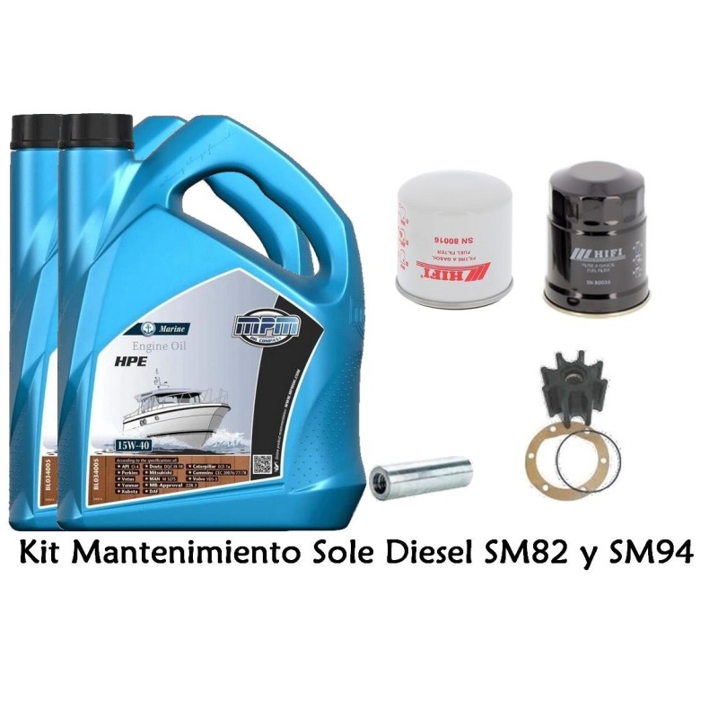 Kit Mantenimiento Sole Diesel SM82 - SM94
