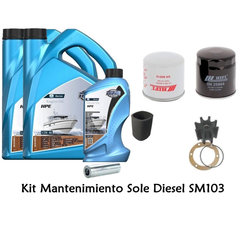 Kit Mantenimiento Sole Diesel SM103