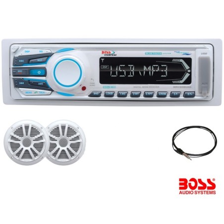 Pack Audio Boss Audio MR1308UAB Radio y Altavoces
