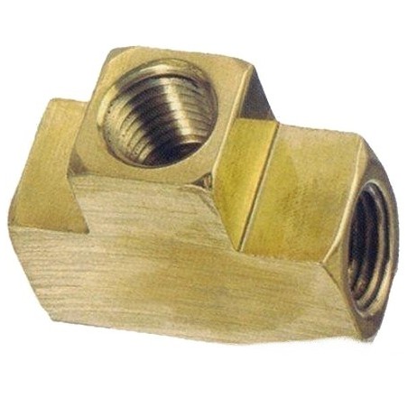 Conector Combustible "T" 1/4"