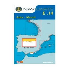 Carta Nautica Adra - Motril E14 Navicarte
